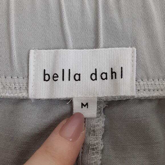 Bella Dahl Pocket Jogger Tencel Pant Stone Gray Womens M Minimalist Quiet Luxury - Picture 6 of 12